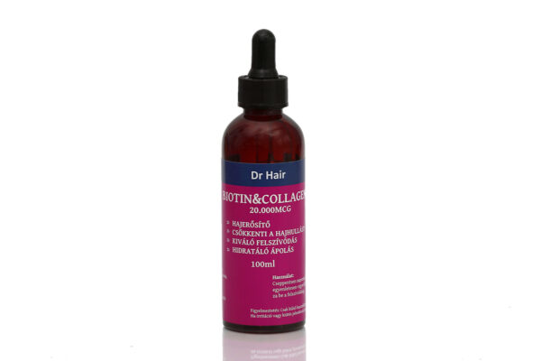 100ml Extra nagy Hajerősítő és Hajregeneráló Biotin+Collagen