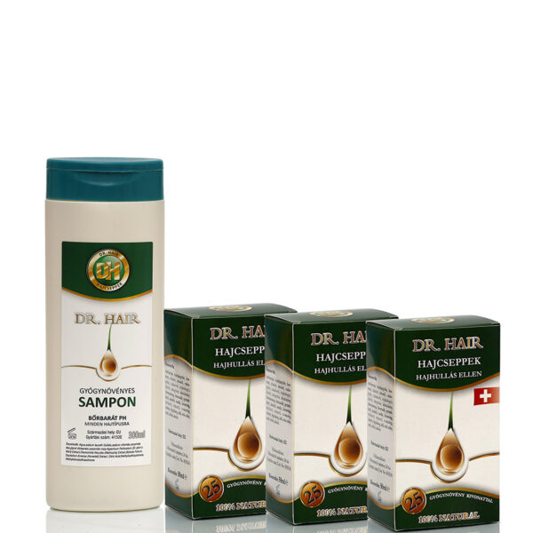 3 Havi Dr Hair Hajhullás elleni Intenzív kúra