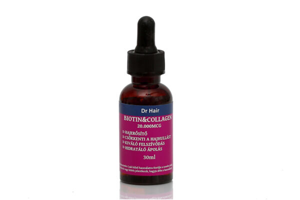 30ml Hajerősítő és Hajregeneráló Biotin+Collagen